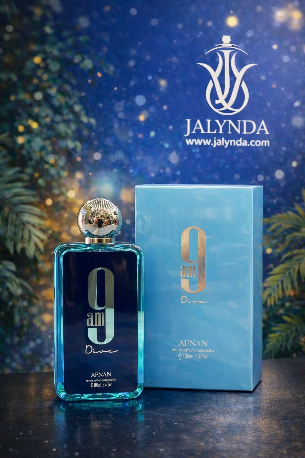 9AM Dive Afnan EDP 100ml - Perfume Árabe Hombre Fresco Acuático Energético Verano
