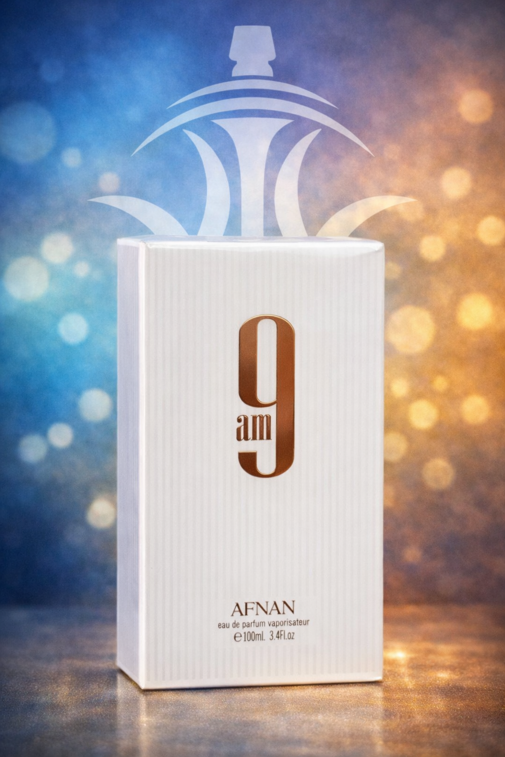 9AM Eau de Parfum Afnan - Perfume Árabe Unisex Fresco Aromático EDP 100ml