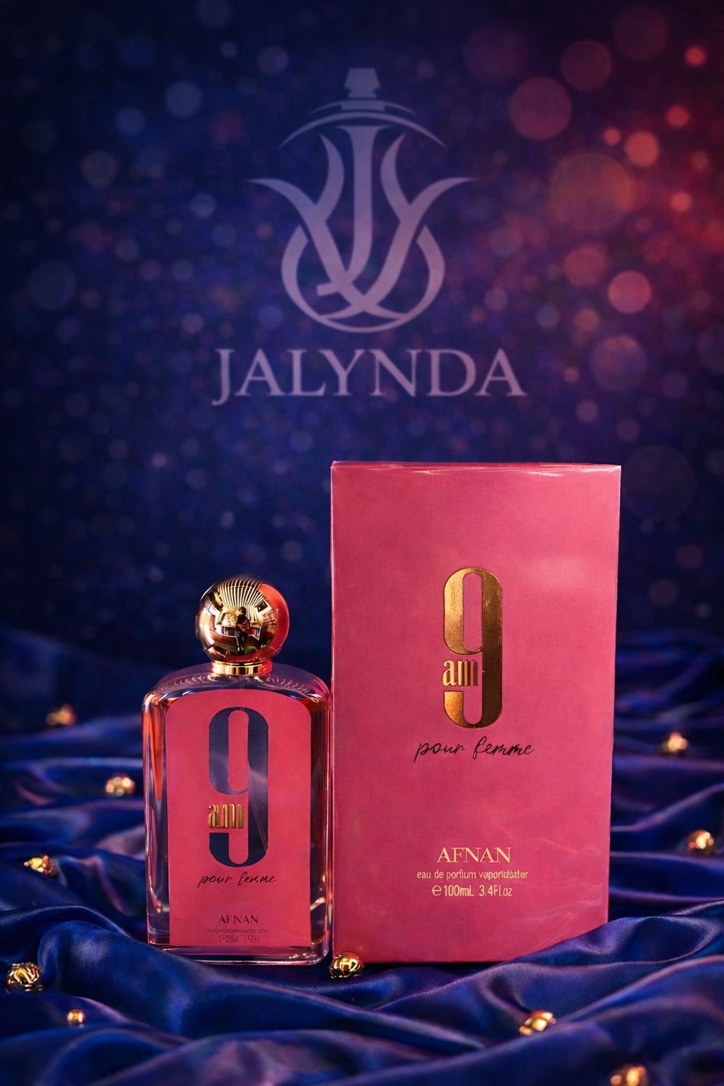 9AM Pour Femme Afnan EDP 100ml - Perfume Árabe Mujer Fresco Floral Frutal Verano