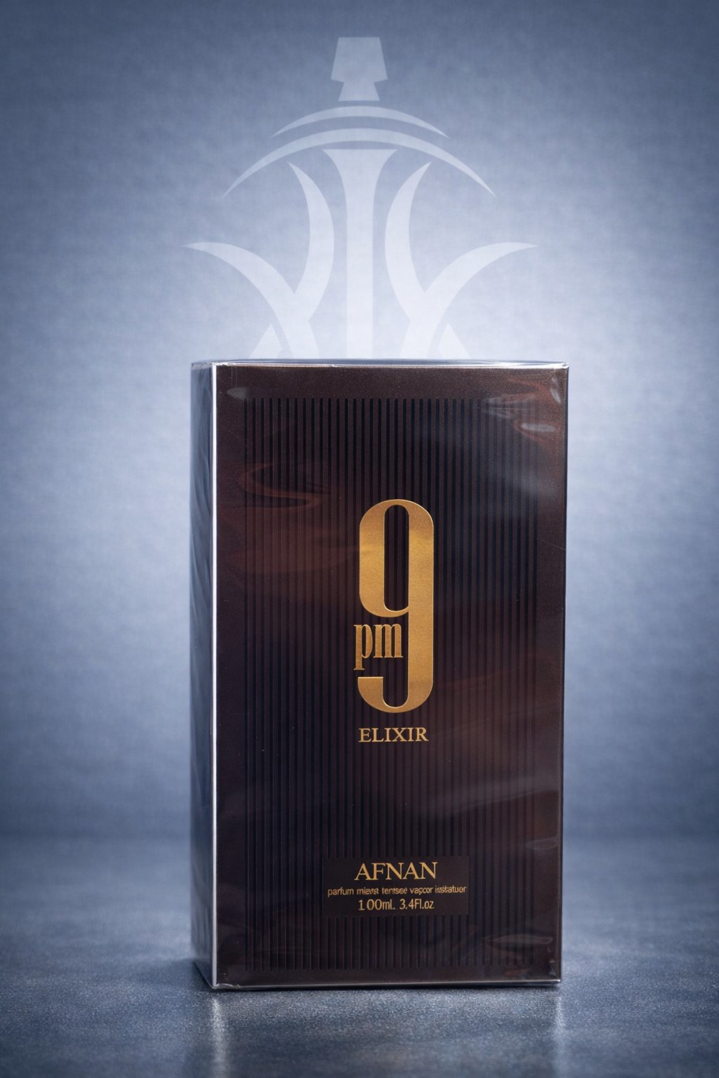 9PM Elixir Eau de Parfum Afnan - Perfume Árabe Unisex Especiado Intenso EDP 100ml