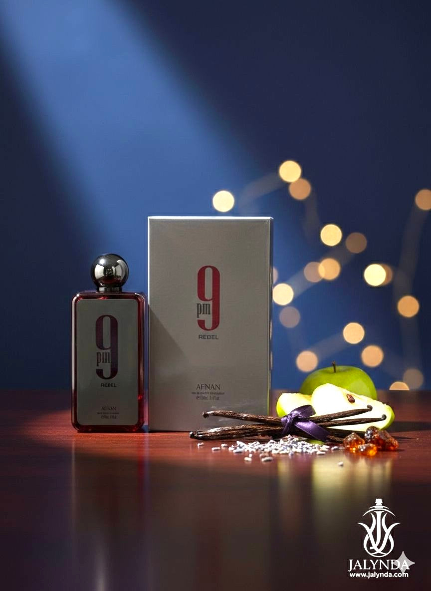 9PM Rebel Eau de Parfum Afnan - Perfume Árabe Unisex Frutal Amaderado EDP 100ml
