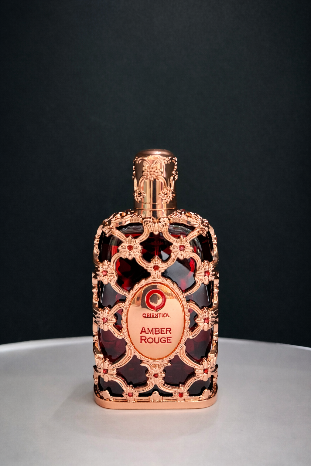Amber Rouge Orientica - Perfume Árabe Unisex Ámbar Intenso EDP 80ml