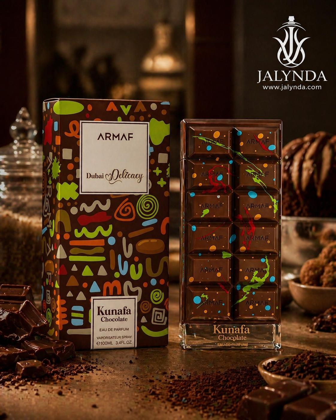 Kunafa Chocolate Armaf | Eau de Parfum 70ml | Perfume Arabe Unisex Gourmand Chocolate Pistacho