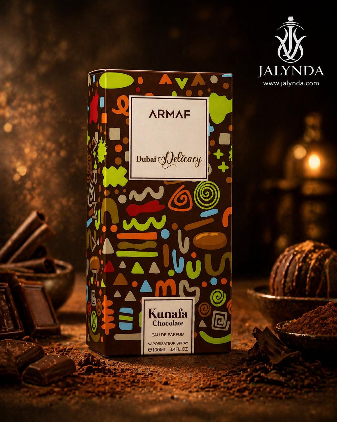 Kunafa Chocolate Armaf | Eau de Parfum 70ml | Perfume Arabe Unisex Gourmand Chocolate Pistacho