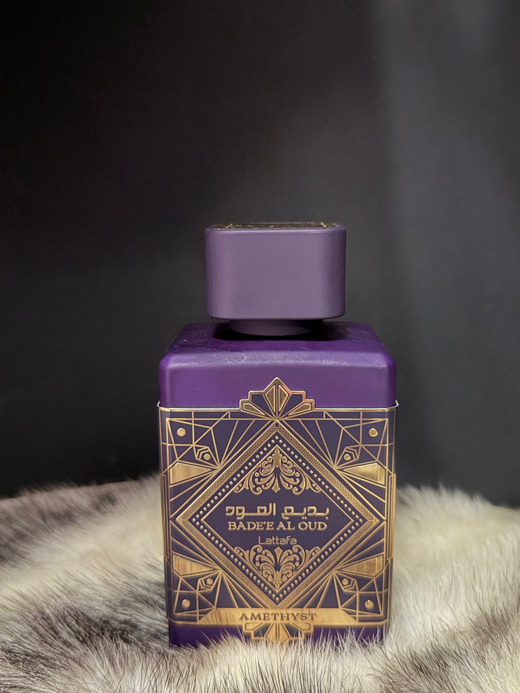 Bade'e Al Oud Amethyst Lattafa - Perfume Árabe Unisex Oud Floral Oriental EDP 100ml