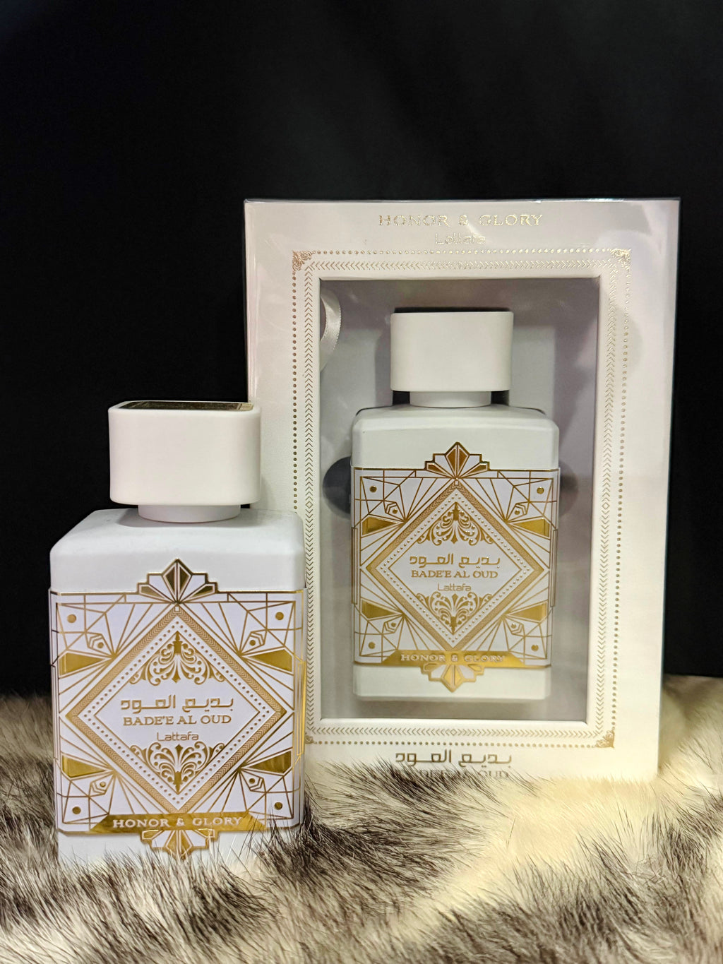 Bade'e Al Oud Honor y Glory Lattafa - Perfume Árabe Unisex Oud Intenso EDP 100ml