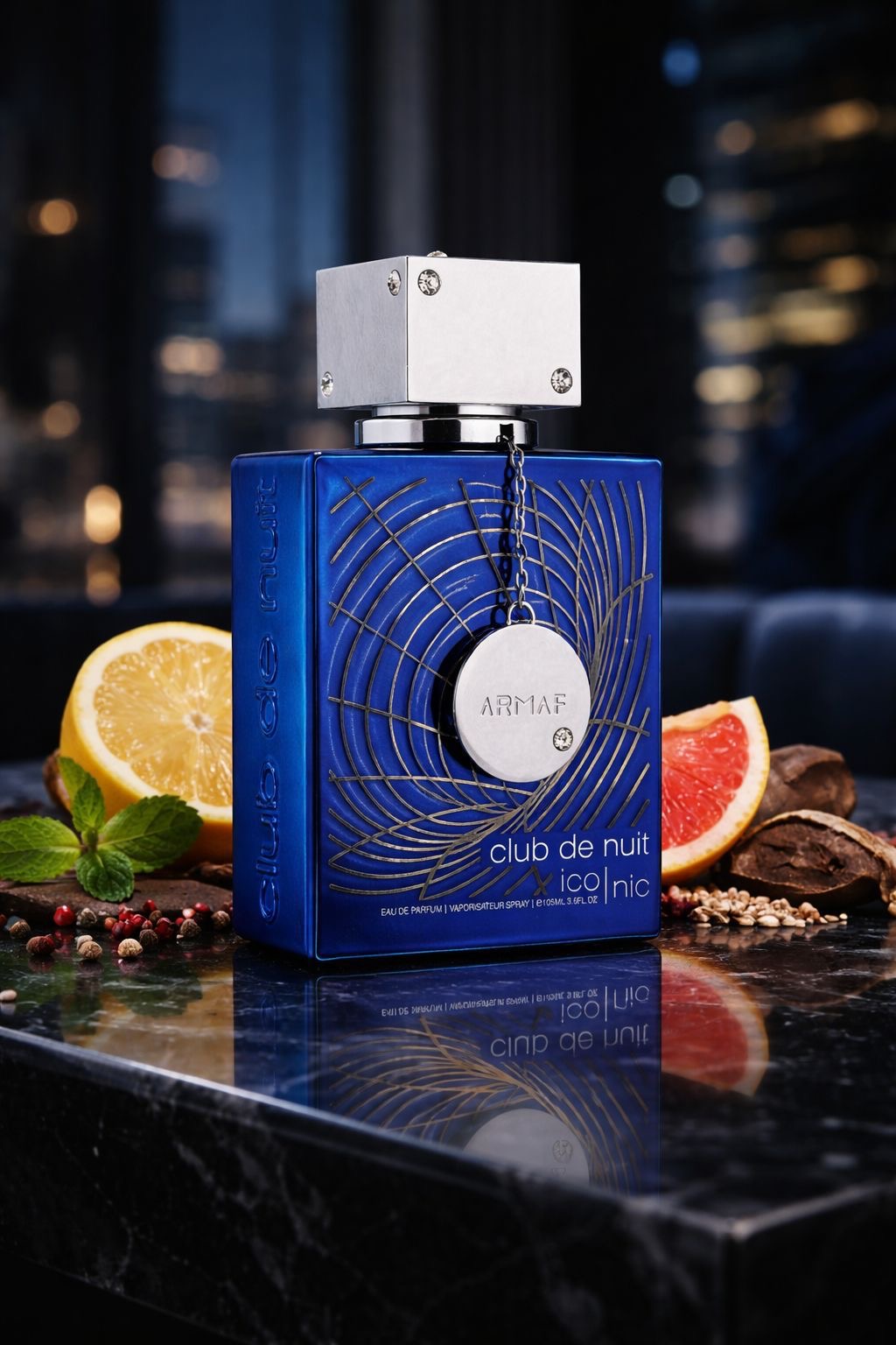 Club de Nuit Iconic Armaf EDP 105ml - Perfume Árabe Hombre Fresco Cítrico Elegante