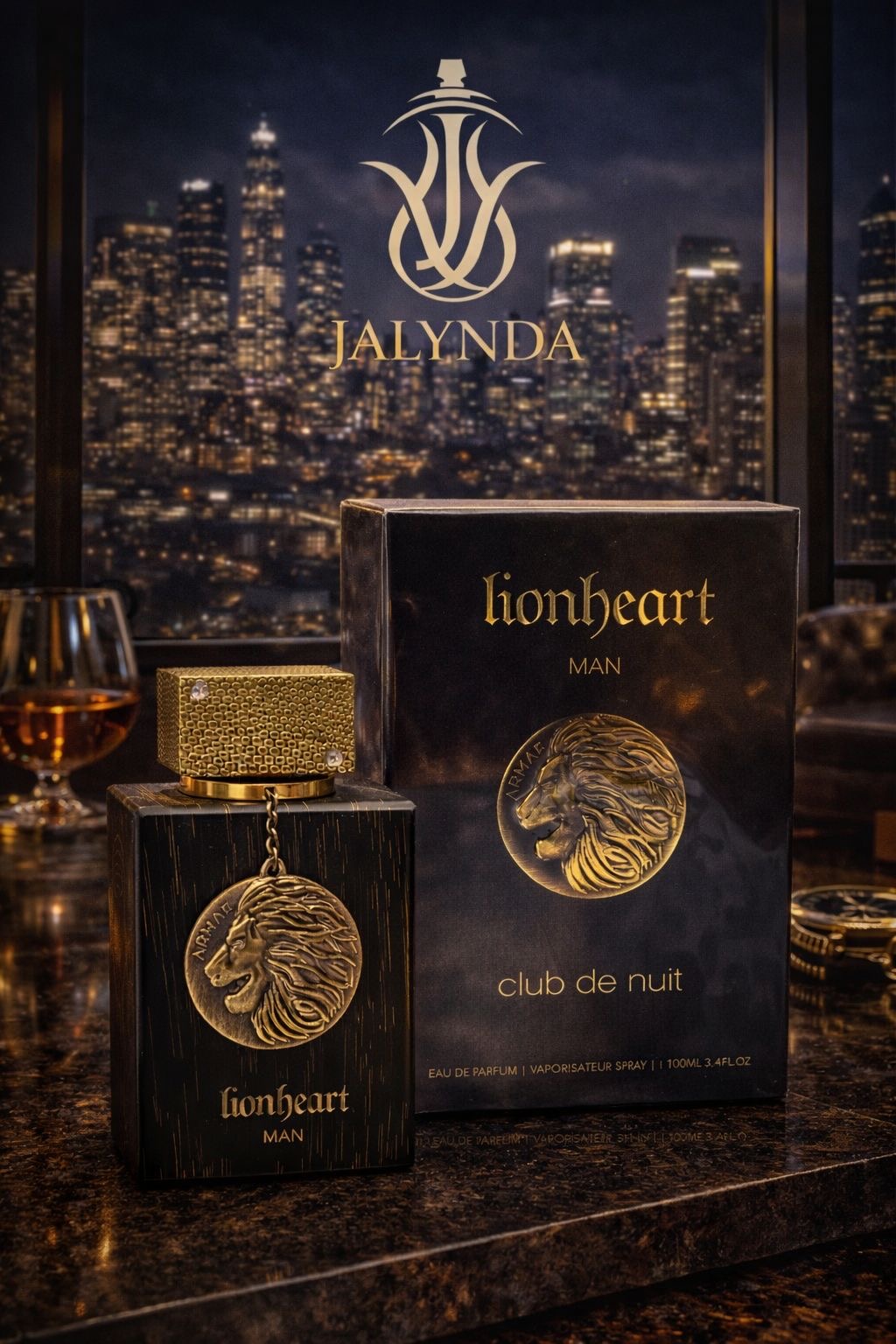 Club de Nuit Lionheart Man Armaf EDP 100ml - Perfume Árabe Hombre Fresco Aromático Seductor