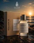 Stallion 53 Emper | Eau de Parfum 100ml | Dupe Le Labo Santal 33 | Perfume Arabe Unisex Amaderado
