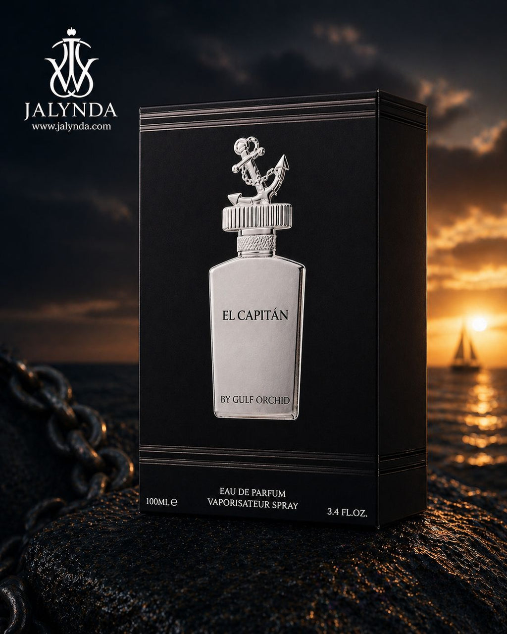 El Capitan Gulf Orchid | Eau de Parfum 100ml | Perfume Arabe Unisex Aromatico Especiado