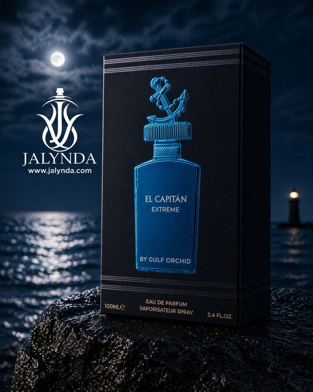 El Capitan Extreme Gulf Orchid | Eau de Parfum 100ml | Perfume Arabe Unisex Amaderado Especiado