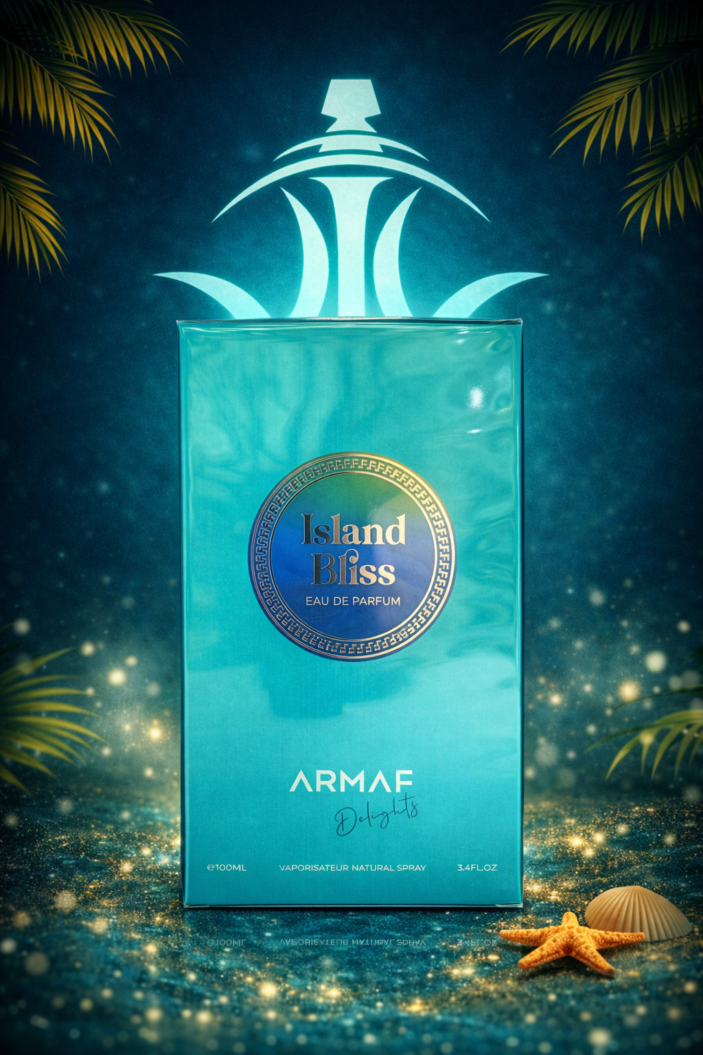 Island Bliss Armaf Eau de Parfum - Perfume Árabe Mujer Tropical Dulce Gourmand EDP 100ml