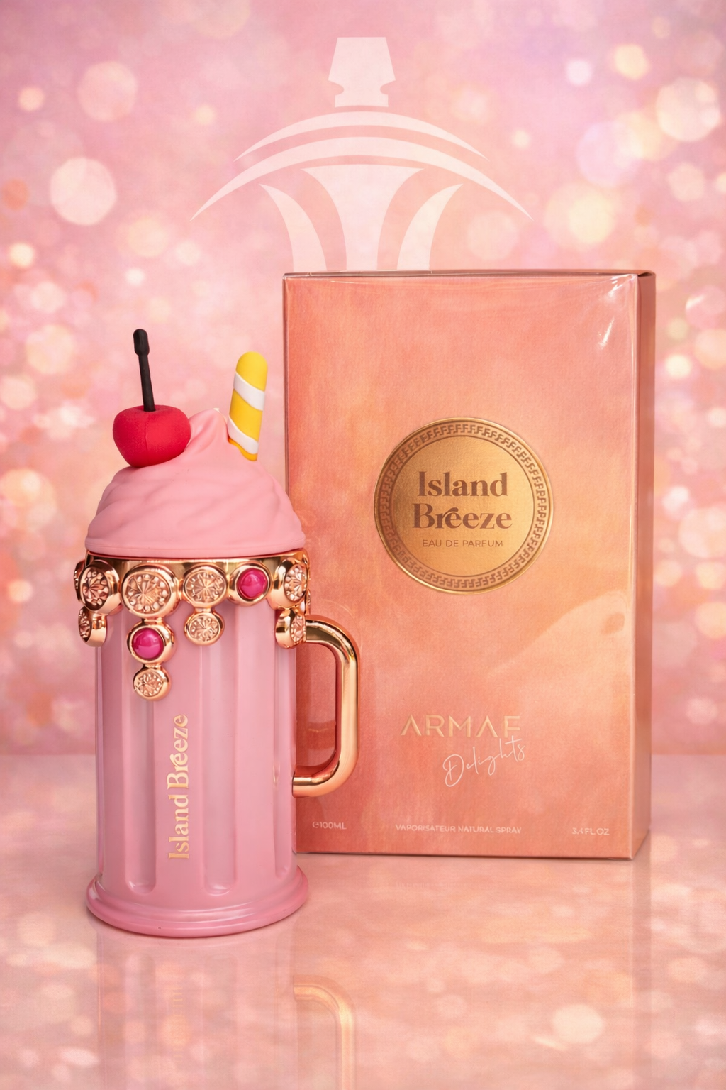 Island Breeze Armaf Eau de Parfum - Perfume Árabe Mujer Tropical Fresco Verano EDP 100ml