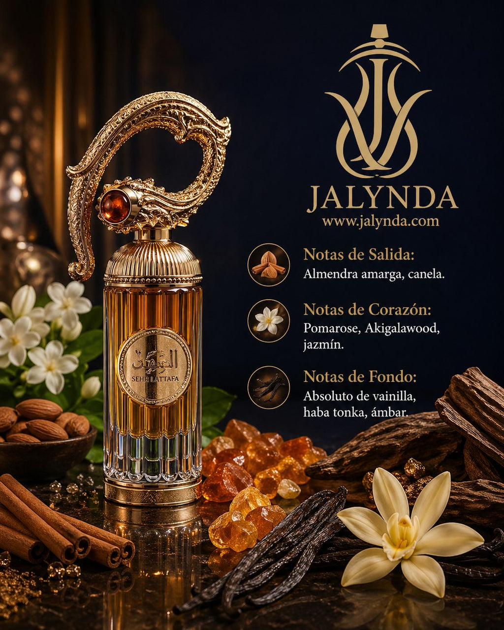 Sehr Lattafa | Eau de Parfum 100ml | Perfume Arabe Unisex Oriental Floral Especiado