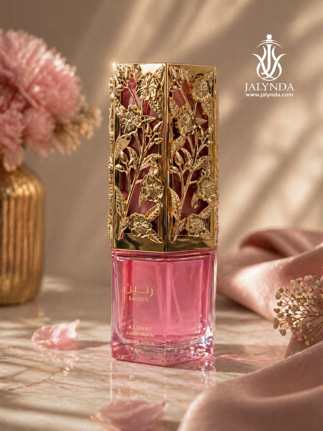 Raneen Lattafa Asdaaf | Eau de Parfum 80ml | Perfume Arabe Mujer Floral Frutal