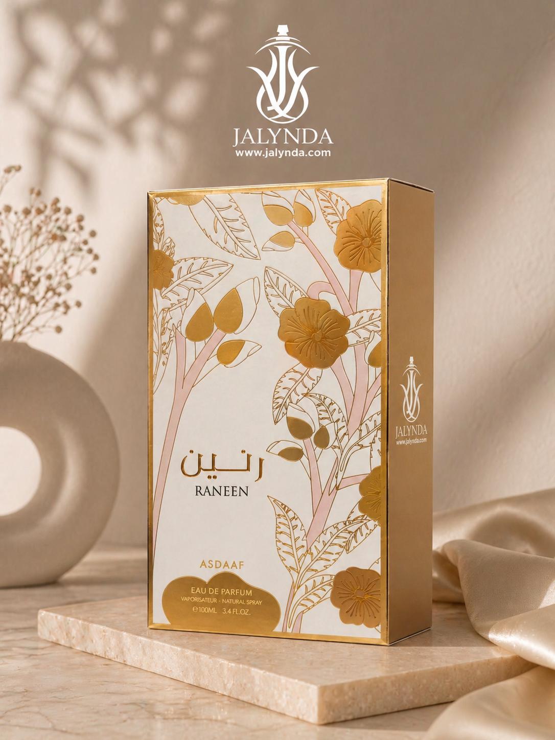 Raneen Lattafa Asdaaf | Eau de Parfum 80ml | Perfume Arabe Mujer Floral Frutal