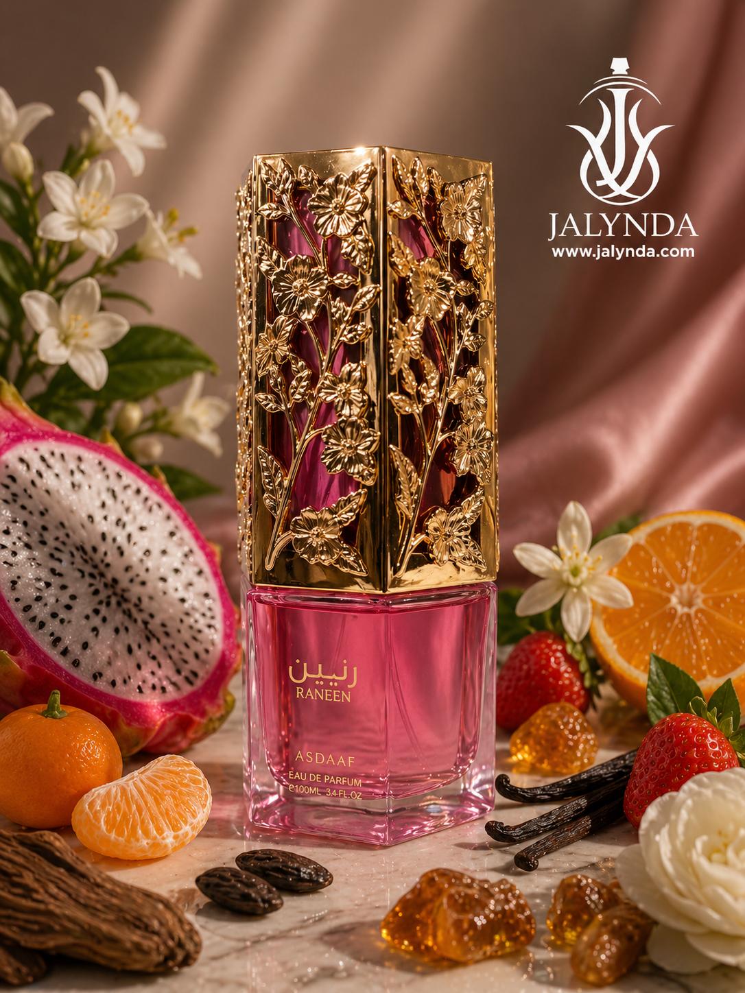 Raneen Lattafa Asdaaf | Eau de Parfum 80ml | Perfume Arabe Mujer Floral Frutal