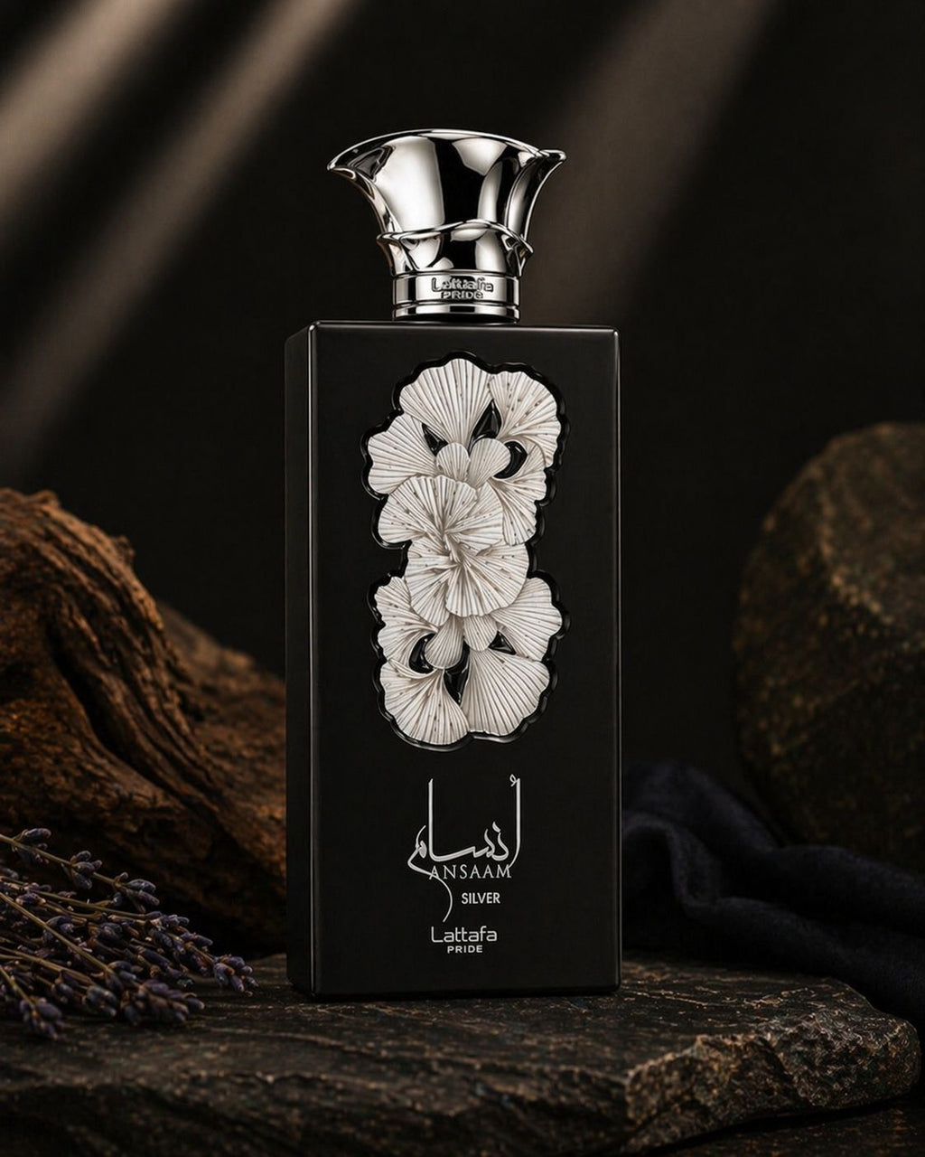 Ansaam Silver Lattafa | Eau de Parfum 100ml | Perfume Arabe Unisex Oriental Aromatico