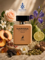 Narissa Peach Maison Alhambra | Eau de Parfum 100ml | Perfume Arabe Mujer Floral Empolvado