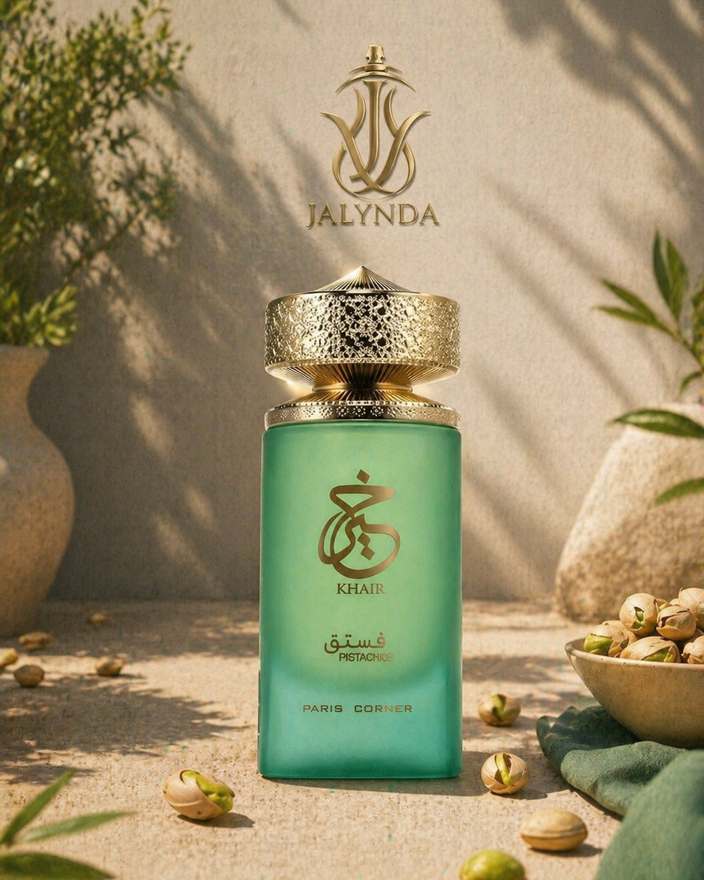 Khair Pistachio Paris Corner | Eau de Parfum 100ml | Perfume Arabe Unisex Gourmand