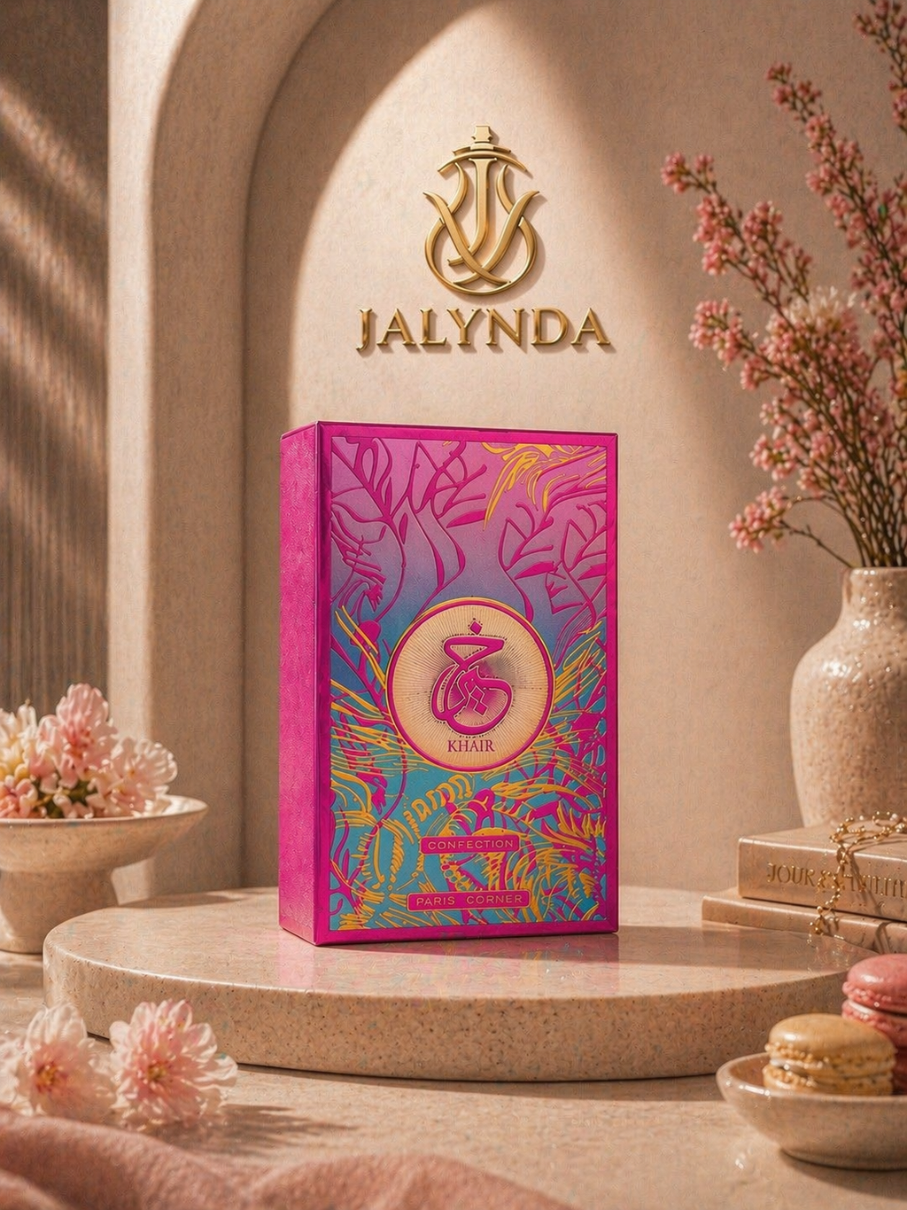 Khair Confection Paris Corner | Eau de Parfum 100ml | Perfume Arabe Mujer Gourmand