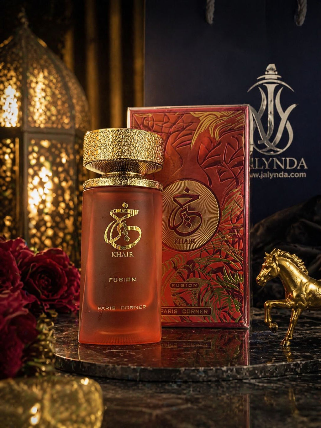 Khair Fusion Paris Corner | Eau de Parfum 100ml | Perfume Arabe Unisex Frutal Floral