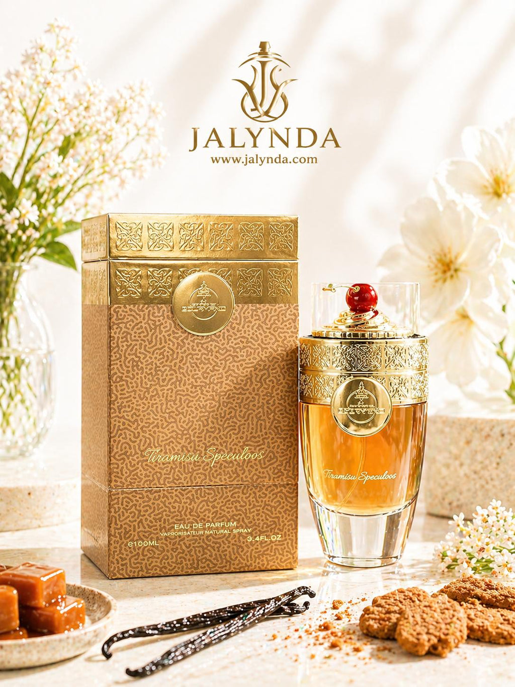 Tiramisu Speculoos Paris Corner | Eau de Parfum 100ml | Perfume Arabe Unisex Gourmand Cafe
