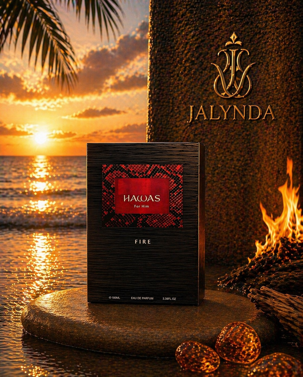 Hawas Fire Rasasi | Eau de Parfum 100ml | Perfume Arabe Unisex