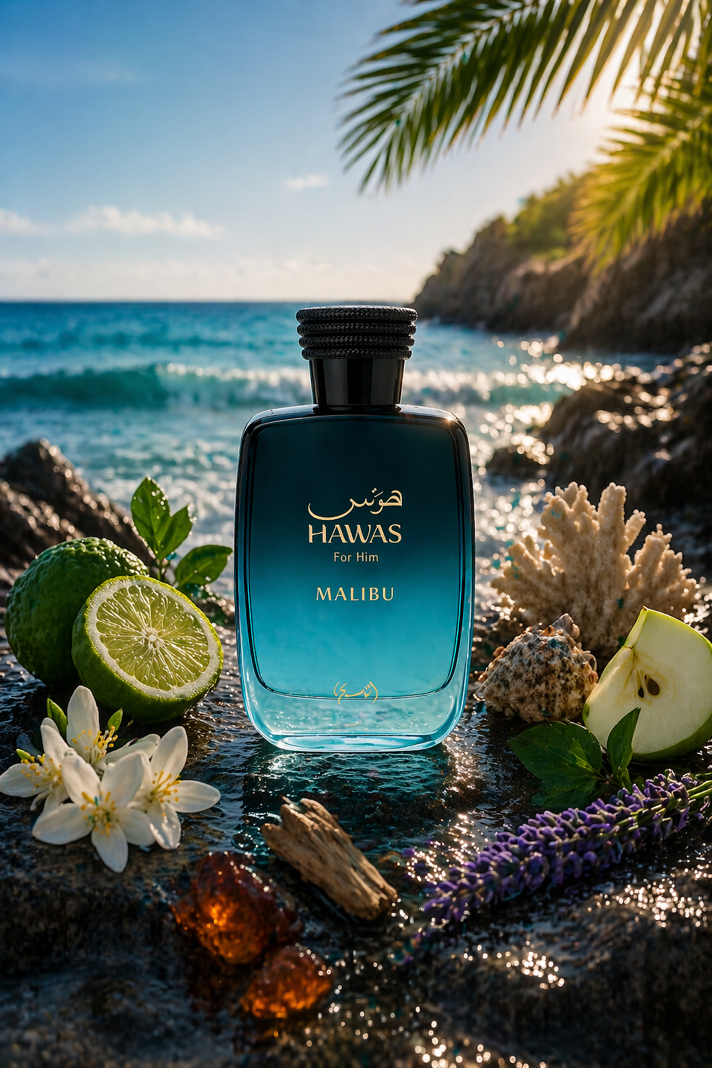 Hawas Malibu Rasasi | Eau de Parfum 100ml | Perfume Arabe Unisex