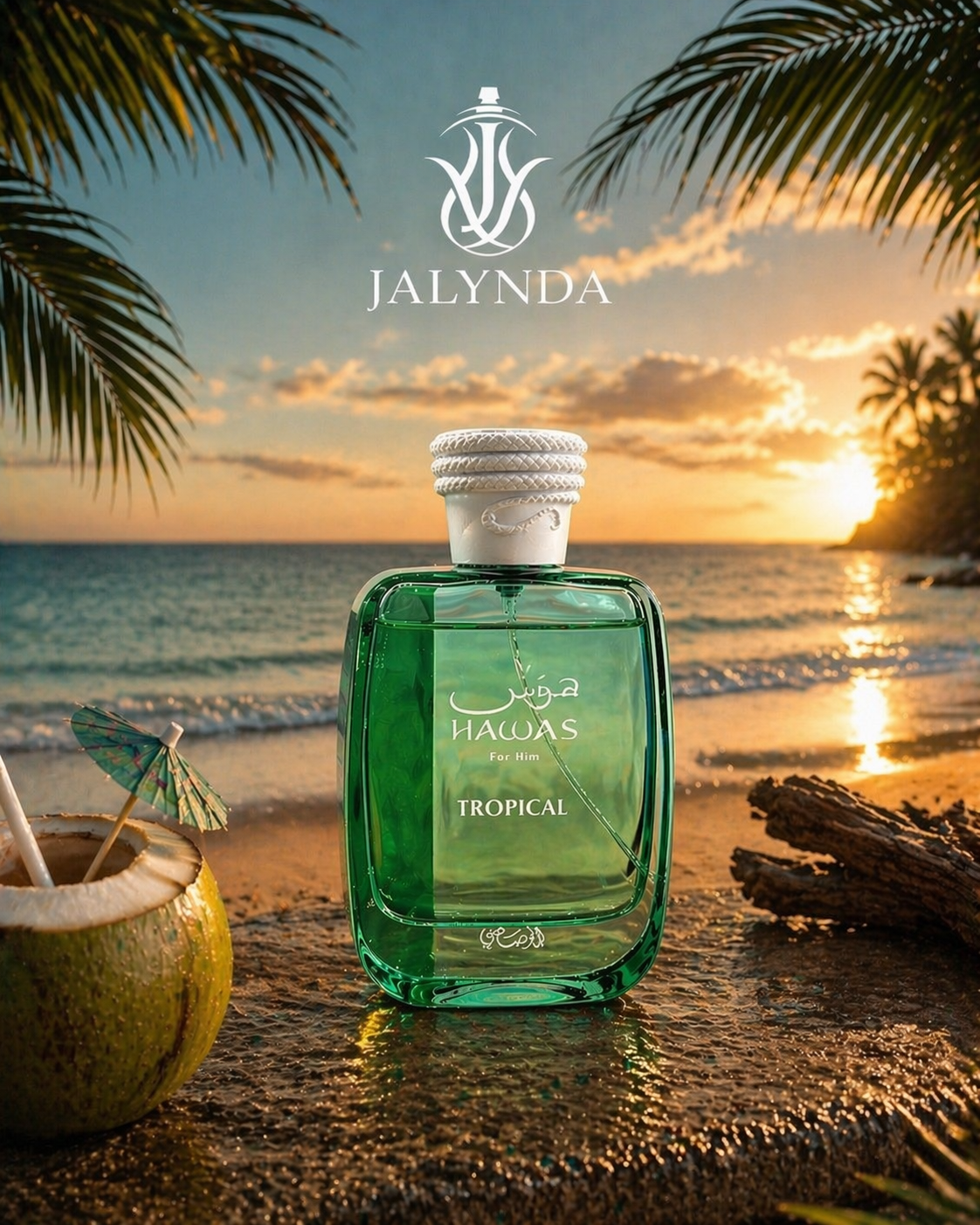 Hawas Tropical Rasasi | Eau de Parfum 100ml | Perfume Arabe Hombre