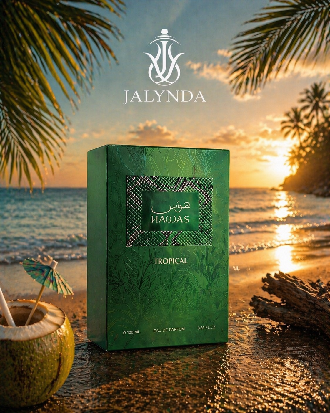 Hawas Tropical Rasasi | Eau de Parfum 100ml | Perfume Arabe Hombre
