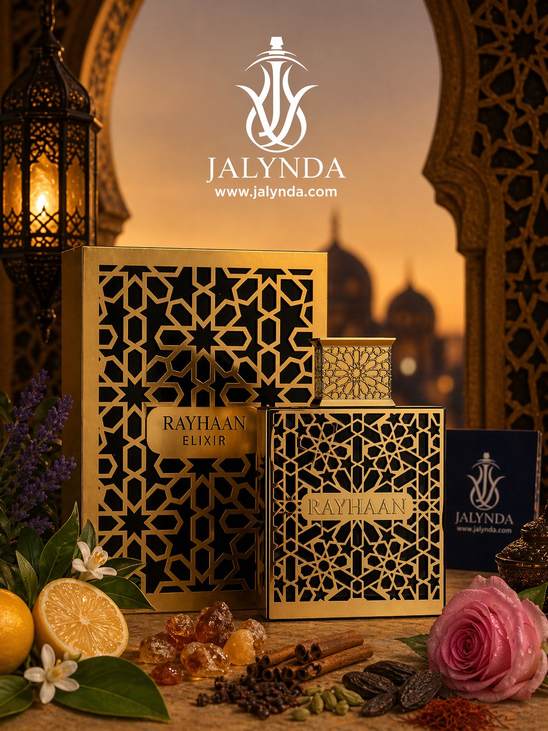Rayhaan Elixir | Eau de Parfum 100ml | Perfume Arabe Unisex Oriental Amaderado