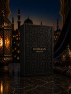 Rayhaan Obsidian | Eau de Parfum 100ml | Perfume Arabe Hombre Amaderado Cuero