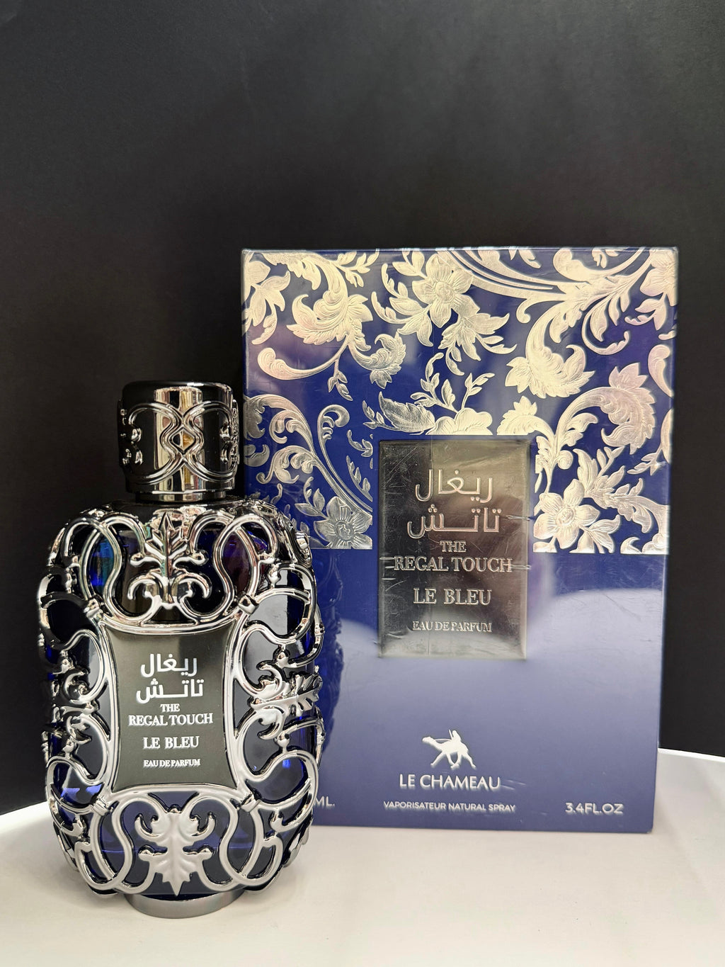 The Regal Touch Le Blue Le Chameau - Perfume Árabe Hombre Fresco EDP 100ml