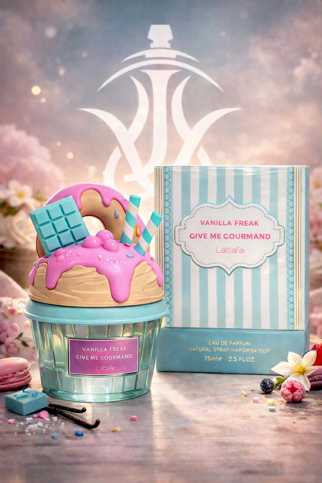 Vanilla Freak Lattafa EDP 75ml - Perfume Árabe Mujer Vainilla Gourmand Dulce Repostería