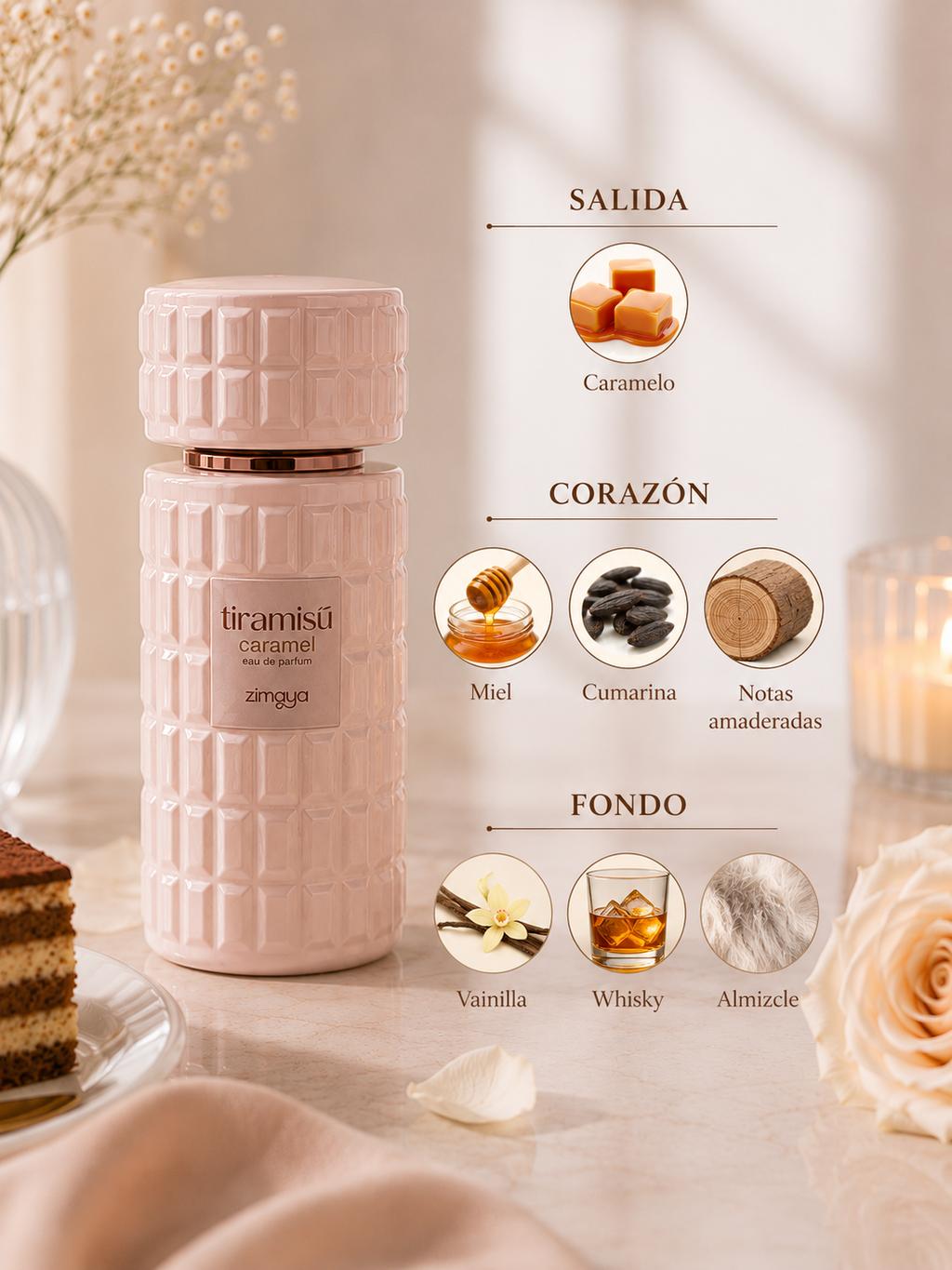 Tiramisu Caramel de Zimaya | EDP unisex 100 ml