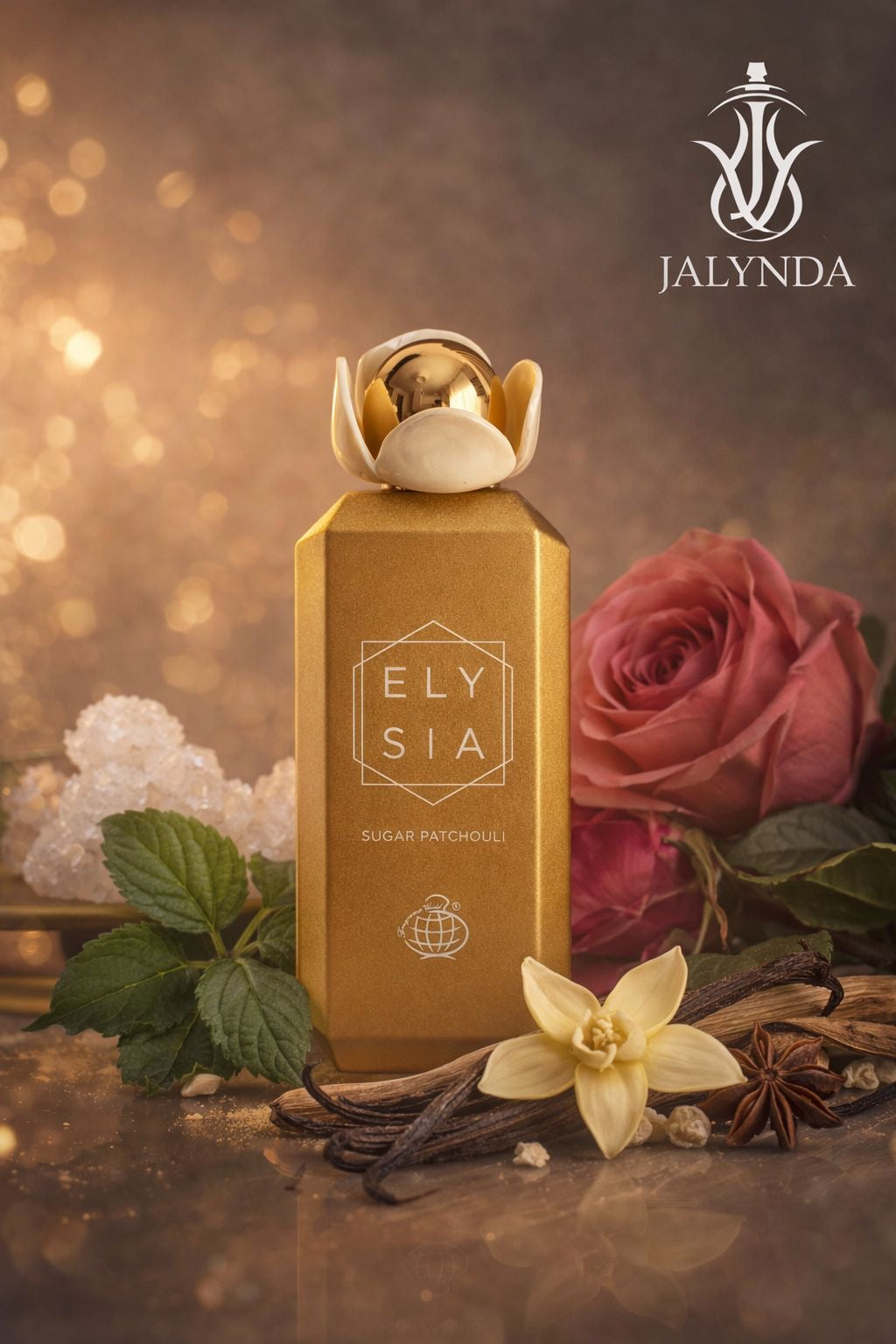 Ely Sia Sugar Patchouli Fragrance World | Eau de Parfum 100ml | Perfume Árabe Mujer