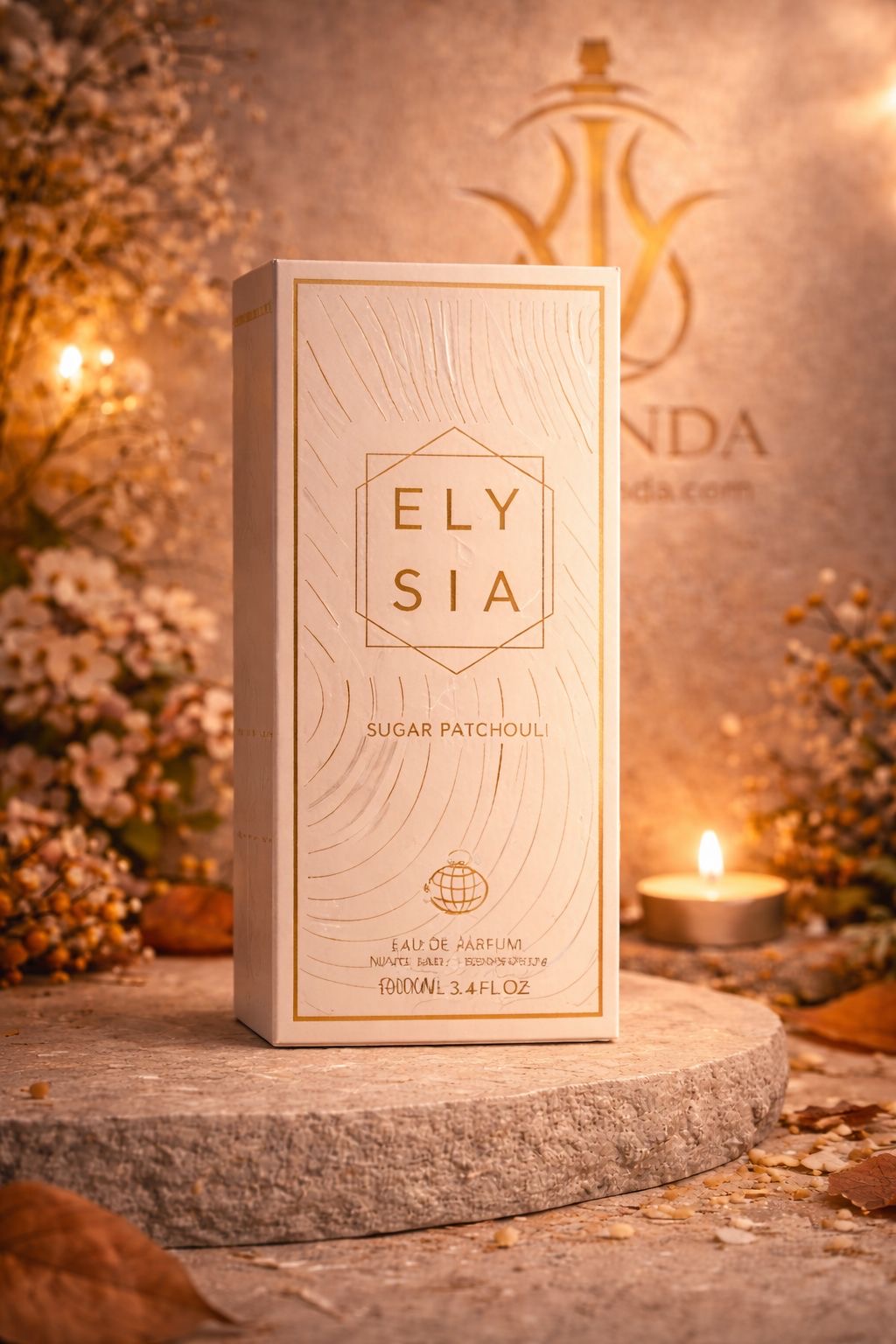 Ely Sia Sugar Patchouli Fragrance World | Eau de Parfum 100ml | Perfume Árabe Mujer